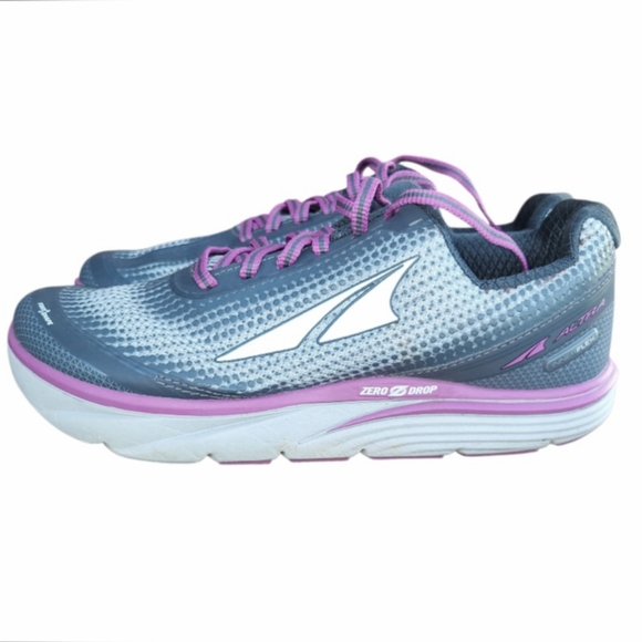 Altra Torin 3 Zero Drop Athletic Run Jog Tennis Walk Shoe Sneaker Gray Women 7 - Picture 2 of 9